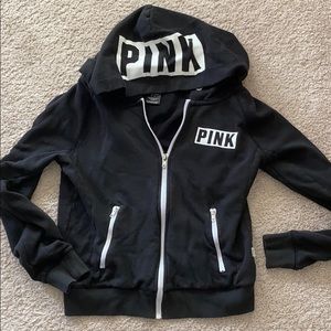 Pink hoodie